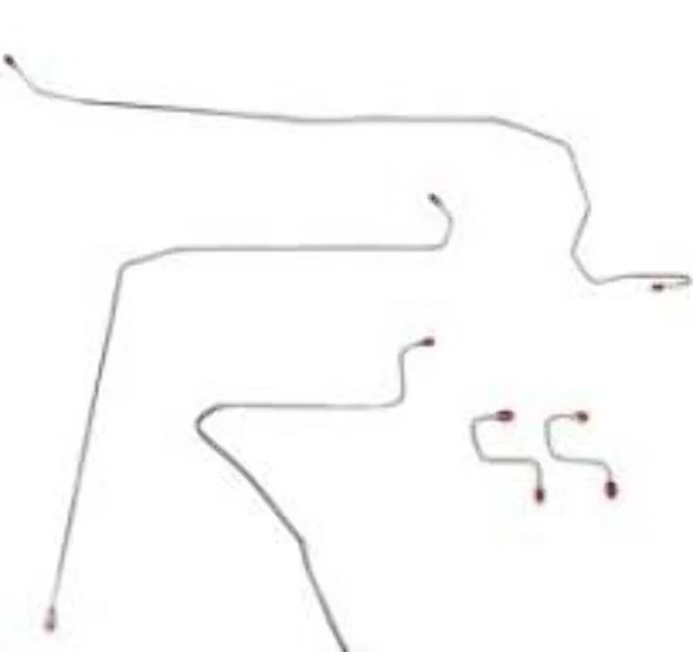 93-95 Jeep Wrangler Brake Line Kit Non ABS